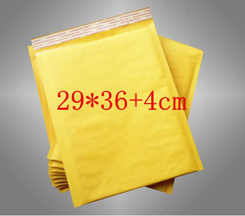 10 개/몫 290x400mm 제조 업체 크래프트 가방 버블 메일러 패딩 봉투 종이 메일러 우편 봉투 29*36 + 4 cm